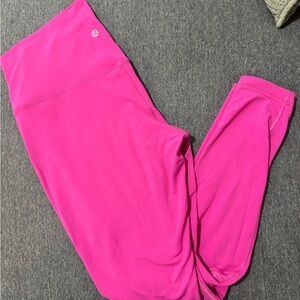 lululemon athletica Bright Pink Leggings